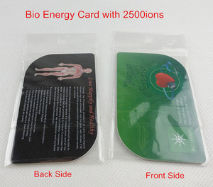 Tarjeta de Salud con Iones Negativos de Bioenergía, 2651 Iones, Infrarrojo Lejano, Logotipo Personalizado, Venta al Por Mayor Directa de Fábrica - Product Image 5