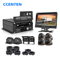 CCT 4CH 7 pouces Moniteur 4G GPS WIFI Suivi Réel Camion Bus cctv Camion MDVR 4ch Double Carte Machine Voiture Bus Camion Véhicules Mdvr
