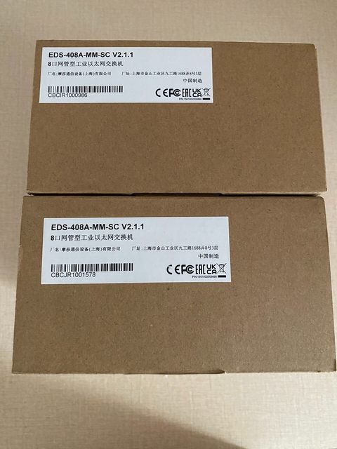 NEW MOSHA TAIWAN MOXA EDS-408A-MM-SC Industrial Control