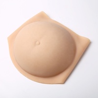 Faux Ventre de Grossesse La Peau Réaliste Couleur Silicone Enceinte Ventre Bosse