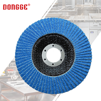 125x22mm disque meule Abraser disques à lamelles zircone oxyde d'aluminium disque à lamelles abrasif pour acier inoxydable