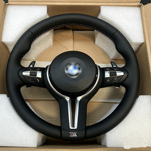 พวงมาลัยหนังแท้สำหรับ <span class=keywords><strong>BMW</strong></span> M Sport ส่งตรงได้สำหรับ <span class=keywords><strong>F30</strong></span> F80 G20 M3 M4คาร์บอนไฟเบอร์ผลิตตามสั่ง - Product Image 2
