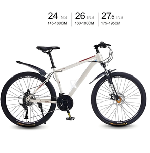 Pendolarismo per studenti e adulti/<span class=keywords><strong>escursionismo</strong></span> freno a disco a 21 velocità telaio in acciaio Mountain Bike ammortizzante sospensione anteriore pedali ordinari - Product Image 5
