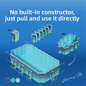 Piscinas Estructural Dày Chịu Mài Mòn Có Thể Gập Lại Thân Thiện Với Môi Hình Chữ Nhật Inflatable Trẻ Em Của Nhà Sử Dụng Hồ Bơi - Product Image 4