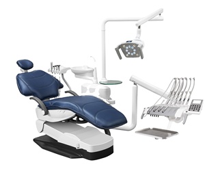 Nuovo tipo di attrezzatura dentale clinica doppia bottiglia di acqua odontoiatrica sedia odontoiatrica Standard europeo per la clinica dentale - Product Image 1