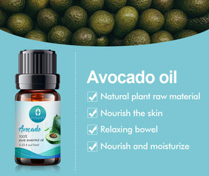 Venta al por mayor de fábrica, galón a granel, muestra gratuita de aceite portador, Etiqueta Privada, aceite de aguacate prensado en frío orgánico natural puro para la piel - Product Image 2