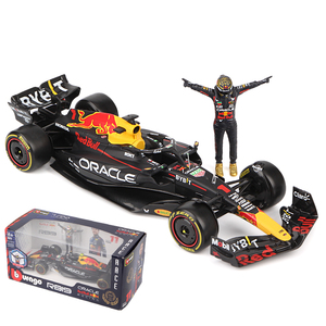 Bburago 1:24 F1 Verstappen para Carreras RB19 Figura del Piloto <span class=keywords><strong>Perez</strong></span> Modelo de Auto de Metal Fundido a Presión - Product Image 1