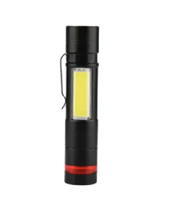 מיני פנס LED נטען עמיד למים פנס לפיד נייד עם מחזיק עט לחירום