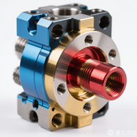 Conception personnalisée d'outils de fraisage CNC en acier inoxydable 3D non standard pour le perçage et le brochage