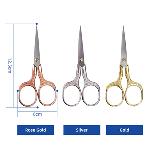 Tijeras <span class=keywords><strong>de</strong></span> Costura Portátiles Ecológicas y Duraderas <span class=keywords><strong>de</strong></span> Acero Inoxidable (12.5cm X 6cm), Accesorio <span class=keywords><strong>de</strong></span> Costura, Corte Suave y Conveniente - Product Image 3