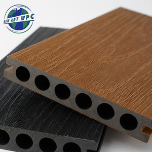 Decking composite Wpc bicolore creux imperméable à l'eau 23Mm durable bois plastique composite plafonné - Product Image 3