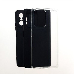 Produttore all'ingrosso opaco TPU custodie morbide smerigliate <span class=keywords><strong>Cover</strong></span> posteriore in Silicone custodia per telefono cellulare per <span class=keywords><strong>Xiaomi</strong></span> Mi <span class=keywords><strong>11T</strong></span> Pro nero - Product Image 1