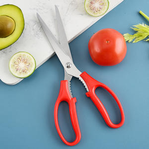 Huatuo <b>Kitchen</b> <b>Scissor</b> Stainless Steel Heavy Duty Plastic Handle HT Barbecue <b>Scissors</b> - Product Image 1