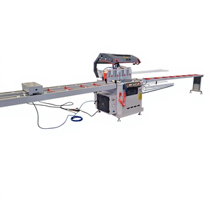Machine à scier à angle variable à tête unique pour la fabrication de fenêtres et de portes en aluminium - Product Image 1