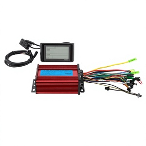 Kit d'instrument à grand écran SW900 rouge 9 tubes, kit de contrôleur 9-MOSFET, 36V/48V/60V/72V, modification de vélo, 500W L904 - Product Image 1
