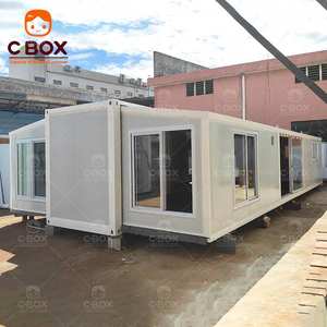 Casa Contenedor Modular Cbox de Construcción Rápida, Prefabricada, Expandible de 40 pies, Plegable, para Oficina, Campamento, Unidad Móvil con Cocina - Product Image 2