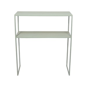 Estante moderno de mesa auxiliar de metal de 2 capas para el hogar y la cocina Uso personalizado y multiusos para la decoración del hogar - Product Image 3