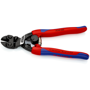 KNIPEX 72 62 200 Power <b>Flush</b> Cutting Diagonal <b>Cutters</b> for soft metals and plastics with multi-component grips, round shape - Product Image 2