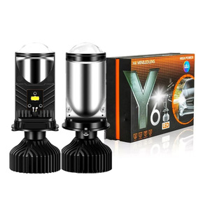 Phare LED pour moto et voiture Y6D H4 à vente chaude avec lentille laser Fish Eye 45W 12V sans garantie pour <span class=keywords><strong>OLIVER</strong></span> - Product Image 3