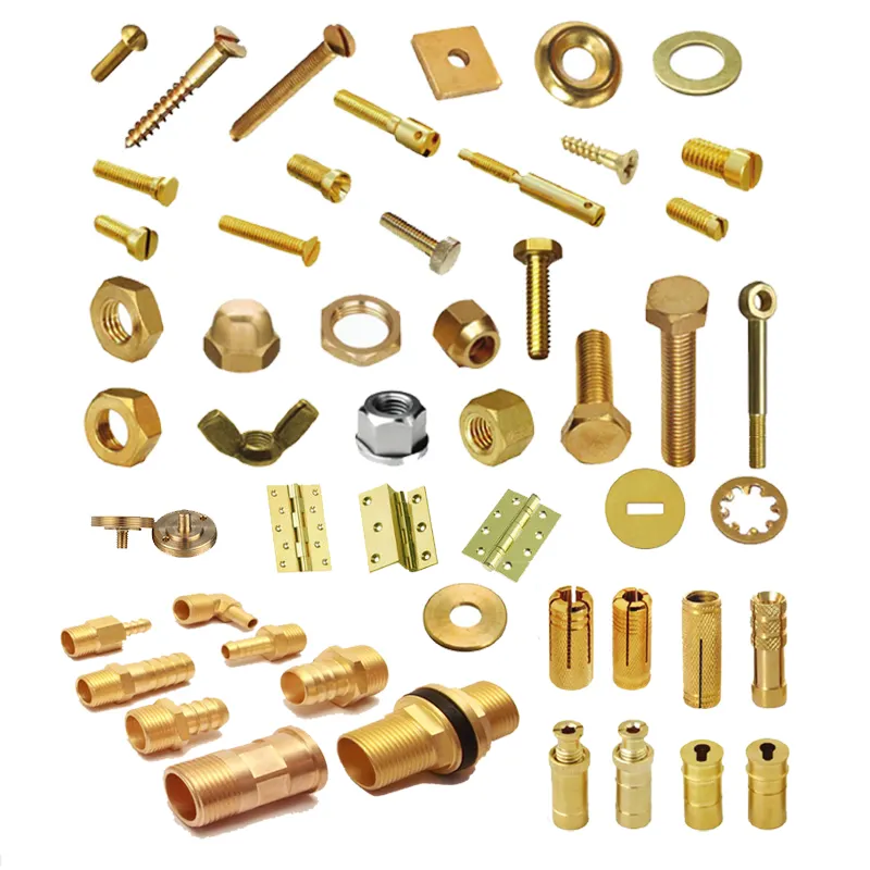 OEM Custom Precision CNC Turning Machining Copper Brass Parts CNC Machine Service