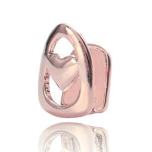 Prothèse dentaire <span class=keywords><strong>en</strong></span> forme de Vampire, bijoux <span class=keywords><strong>en</strong></span> plaqué <span class=keywords><strong>or</strong></span> véritable, hip hop, <span class=keywords><strong>en</strong></span> laiton, simple, creux, cœur, dents grillz, vente <span class=keywords><strong>en</strong></span> gros - Product Image 2
