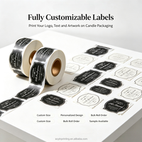 Autocollant à coins arrondis pour emballage de produits, logo personnalisé, impression CMJN, laminé, imperméable, vente en gros, stock, découpe sur mesure