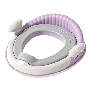 Asiento de inodoro para niños, material de PP de gran tamaño para uso doméstico, a partir de 4 años - Product Image 1