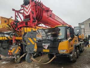 Grue de camion SAN d'occasion 50t avec moteur, boîte de vitesses, pompe hydraulique - Product Image 4