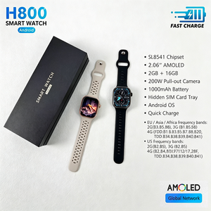 NUEVO Reloj Inteligente H800 con Tarjeta SIM 4G, 2+16G, Versión Global Android, con Cámara HD, Videollamadas, Compatible con WhatsApp, YouTube y WiFi - Product Image 4