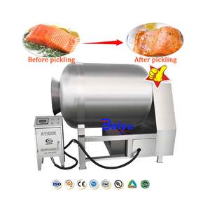 Marinateur à vide robuste Baiyu Chicken pour le traitement <span class=keywords><strong>de</strong></span> la volaille entière - Conception <span class=keywords><strong>de</strong></span> tambour inclinable, CE, Réfrigération. - Product Image 2