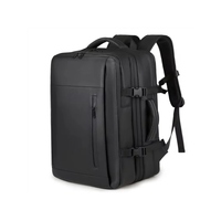 Mochila Expandible de Negocios con Compresión al Vacío, para Laptop de 15.6 Pulgadas, Impermeable, con Bomba, Compartimento Seco/Húmedo - Logotipo Personalizado
