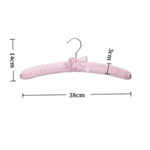 Wholesale Hotel Fabric Clothes Hangers <b>Sponge</b> Clothes Hangers Non marking Storage Special Bag Clothes Hangers - Product Image 6