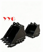 Godet Standard pour Excavatrice 7,0 Mètres Cubes Q355B, Pièce de Machine de Construction Durable et Résistante à l'Usure, Origine Guangdong, Garantie 1 An