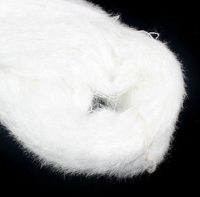 13NM Weiches 100% Nylon 6 Anti-Pilling Rohes Imitat-Nerz-Federgarn 120D QG Marke für Pullover Stricken Nähen Weben