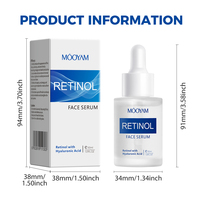 Ensemble de soins de la peau au rétinol en gros, 4 pièces, hydratant raffermissant avec des propriétés anti-âge et anti-acné, marque privée