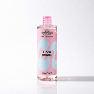 Tonique à l'eau de rose Mamonde Flora 500ml Acide hyaluronique Tous types de peau Soins quotidiens - Product Image 1
