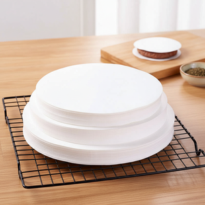 Papier sulfurisé antiadhésif pour galettes <span class=keywords><strong>de</strong></span> hamburger, 500 pièces, 5,5"x5,5", pour la séparation des galettes, la presse à hamburgers et la congélation du bœuf haché - Product Image 1