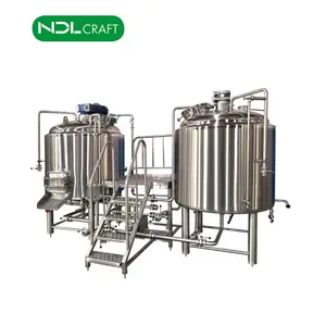 Brauerei Micro Beer Brewing Fermentation ausrüstung Brewpub Bier brauerei Restaurant Steam 500L 1000L 1500L 2500L