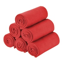 Couverture polaire ultra douce et confortable 220 GSM pour avion, légère, toutes saisons, en polyester, idéale pour les voyages, cadeau personnalisé