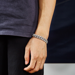 Bijoux de mode pour hommes en plaqué or, Bracelets de luxe <span class=keywords><strong>bleu</strong></span>, collection 2020 - Product Image 6