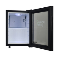 Mini nevera personalizada, botella comercial que puede beber, nevera con refrigeración directa, control de temperatura mecánico para bares de hoteles