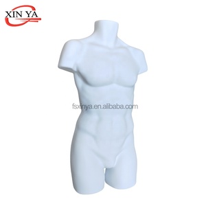 Nam Nhựa Treo Mannequin/Cơ Thể Hình Thức/Dummy Với Móc Kim Loại (#938-Trắng) - Product Image 4