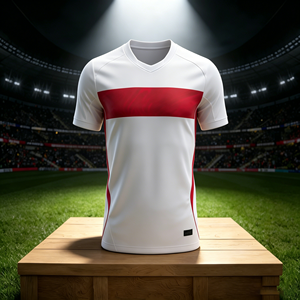 Maglia da Calcio della <span class=keywords><strong>Nazionale</strong></span> Turca 2026, Versione Fan, Manica Corta, Vendita all'Ingrosso - Product Image 2