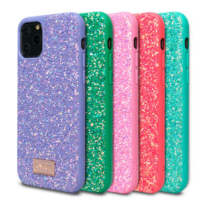 الصلب الغطاء الخلفي الفضة اللون بلينغ بلينغ مجموعة ترتر براقة حجر حقيبة هاتف محمول ل فون 11 X Xs ماكس XR - Product Image 6