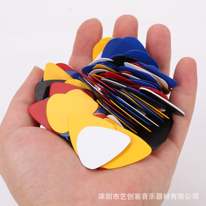 Plectre de guitare en plastique non enduit, durable, pour guitare acoustique - Product Image 4