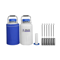 Réservoir d'azote liquide Conteneur d'azote liquide cryogénique 3 Ltr YDS Réservoir de dewar d'azote liquide pour sperme