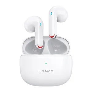USAMS – écouteurs intra-auriculaires sans fil intelligents, stop-bruit, oreillettes courtes pour la conduite