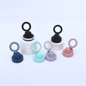 Bouteille d'eau en acier inoxydable à double paroi avec poignée magnétique, thermos, gourde de voyage, de sport et de bureau, 18, 25, 32, 40 oz - Product Image 2