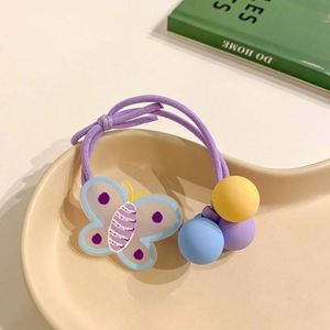Accessoires Cheveux Mignon Élastiques Motif Animal Tendance Coréenne – <span class=keywords><strong>Chouchou</strong></span> Tissu Fleur Papillon Dessin Animé pour Bébés Filles et Enfants - Product Image 6