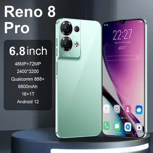 2022 Hot Koop Reno8 Pro 6.8Inch 16 + 1T Mobiele Nieuwe Mobiele Telefoon Ontgrendeld Smartphones